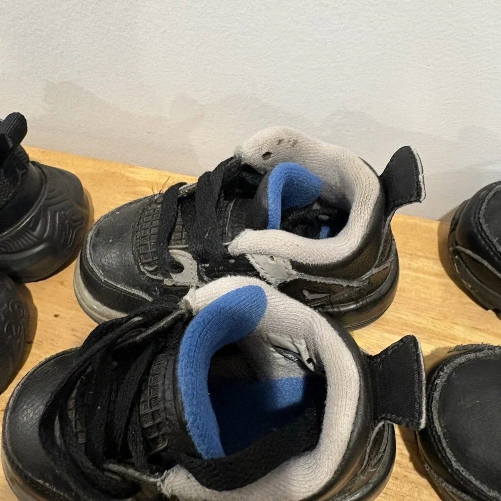 Jordan Nike Lot Of 5 Boy Toddler Shoes 5C Black